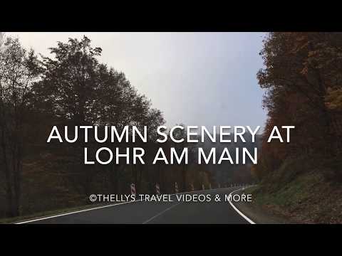 Autumn Scenery at Lohr am Main