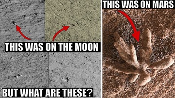 Strange Objects Found on Mars and the Moon Explained Using Science