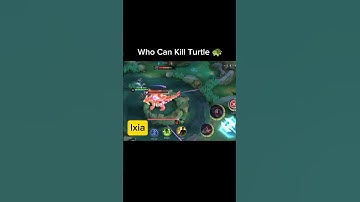 Who Can Kil Turtle 🐢 In mm Tutorial Mobile legends #mlfoolgamer #tutorial #mobilelegends