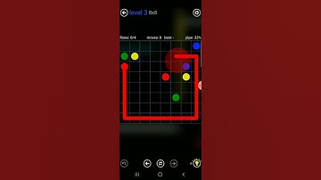 How to solve flow free (extreme pack 8x8 level 3)