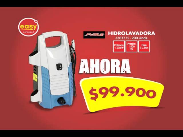 Promociones EASY / Hidrolavadora - YouTube