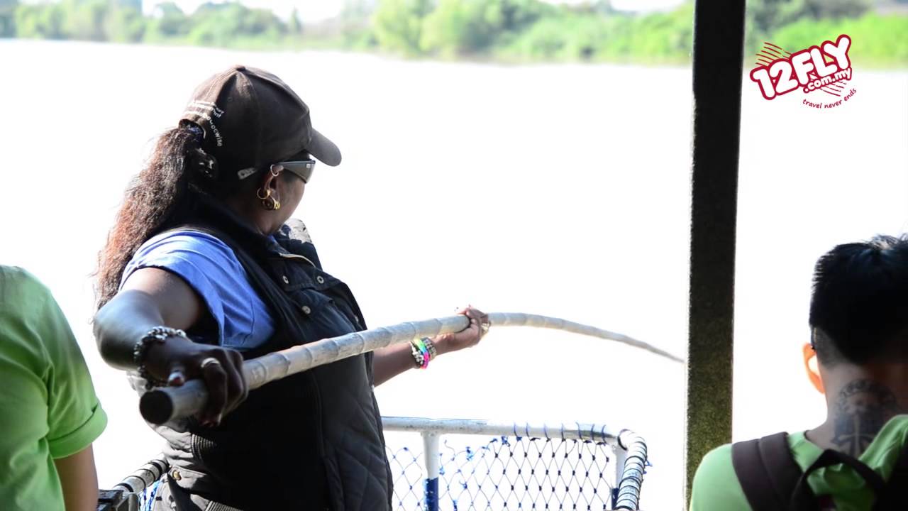 12fly TV - Hau Min onboard Spectacular Jumping Crocodile Cruise, Northern Territory
