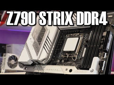 Asus Strix Z790-A DDR4 Motherboard Review