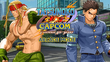 Tatsunoko vs Capcom Ultimate All Stars Arcade Mode with Alex & Batsu