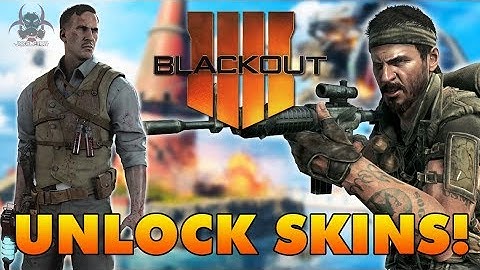 Black Ops 4 BLACKOUT - How To Unlock Skins/Characters!