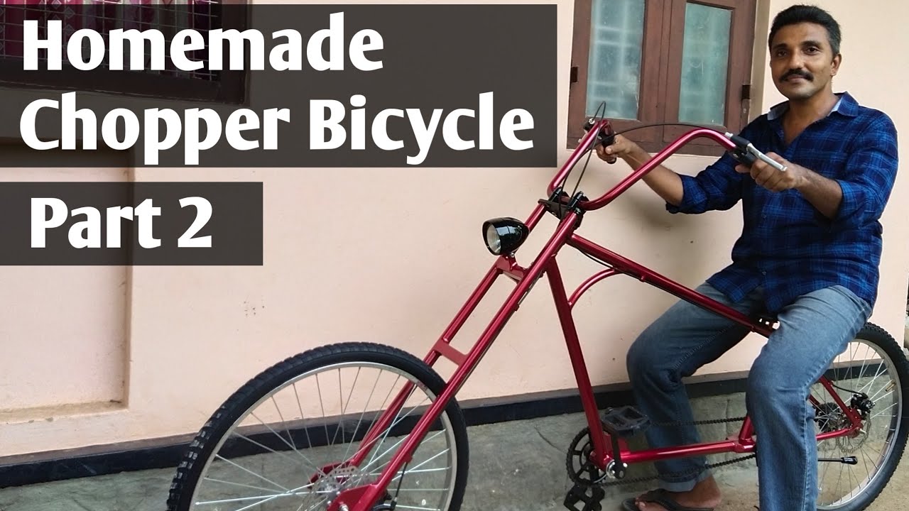 Making a Chopper Bicycle Part 2 YouTube