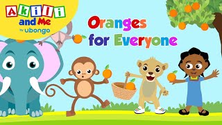 Oranges for Everyone! | Read with Akili and Me | Educational Cartoons for Preschoolers screenshot 3