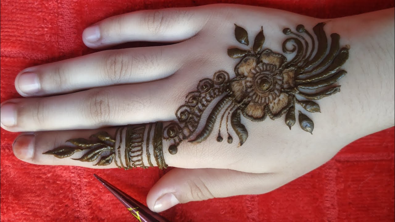 BEST mehndi designs for kids - latest mehndi designs for hands ...