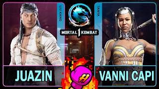 MK1 Juazin (LIU KANG) VS Vanni Capi (TANYA)🥊Mortal Kombat 1🥊4K 60ᶠᵖˢ