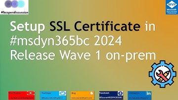 SSL-certificaat instellen in #msdyn365bc 2024 Release Wave 1 on-prem.