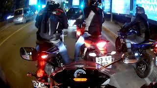 Tek Tekerkızlargece Gazlamasılastik Yakmadepoya Binmek