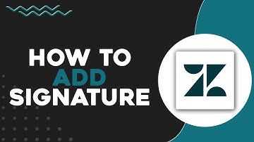 How to Add Signature on Zendesk (Quick & Easy)