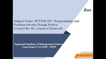 BVITSD 205 PYTHON Unit 2 Part 1 4 LEGB variables