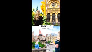 Timisoara Sightseeing & Staying at the Traditional Hotel Boutique Casa del Sole: Romania Travel Vlog