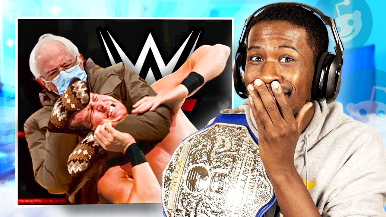 WWE TRY NOT TO LAUGH CHALLENGE 😂 - YouTube