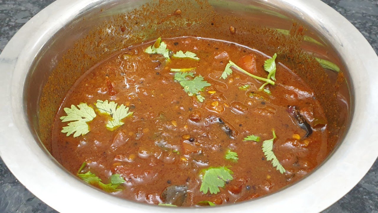 Spicy street style tomato gravy!Super side dish for idli,dosa,chapati