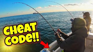 New Jersey Fall Run 2023 Striped Bass Fishing Cheat Code = BOAT by Mental Health Day 2,009 views 6 months ago 22 minutes