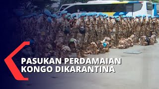 Pasukan Perdamaian Kongo Karantina di Wisma Atlet