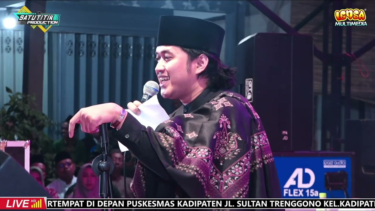 FULL PENGAJIAN GUS FARHAN BARENG SHOLAWAT AHBAABUL MUSTHOFA (LENSA MULTIMEDIA PNG)