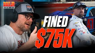 Dale Jr. Reacts To RecordBreaking NASCAR Fine After Ricky StenhouseKyle Busch Fight