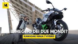 Kawasaki Ninja 7 Hybrid: il TEST della prima moto ibrida!