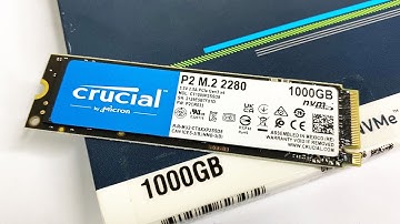Crucial P2 NVMe M.2 SSD 1TB | CrystalDiskMark, Copying Speed, Game Load Times