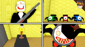 [UPDATE 117] 🚆 How to get ALL 4 NEW BACKROOMS MORPHS | Roblox