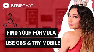 Try what’s best for you, mobile streaming and OBS | 🎓 Stripchat Academy screenshot 1