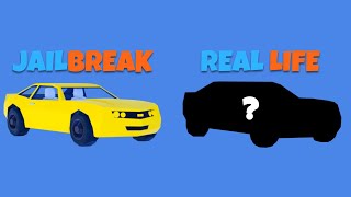 EVERY VEHICLE AND ROBBERY IN REAL LIFE! (2022 UPDATED) - Roblox Jailbreak