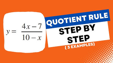 QUOTIENT RULE - Differentiation to Find dy/dx | Maths Methods
