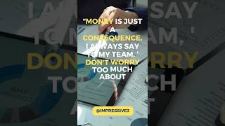 Money Is Just A Consequence #ytshorts #youtubeshorts #shorts #motivation #short