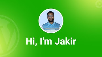 WordPress Developer | WordPress Plugin For WordPress | Upwork profile | Md Jakirul Islam