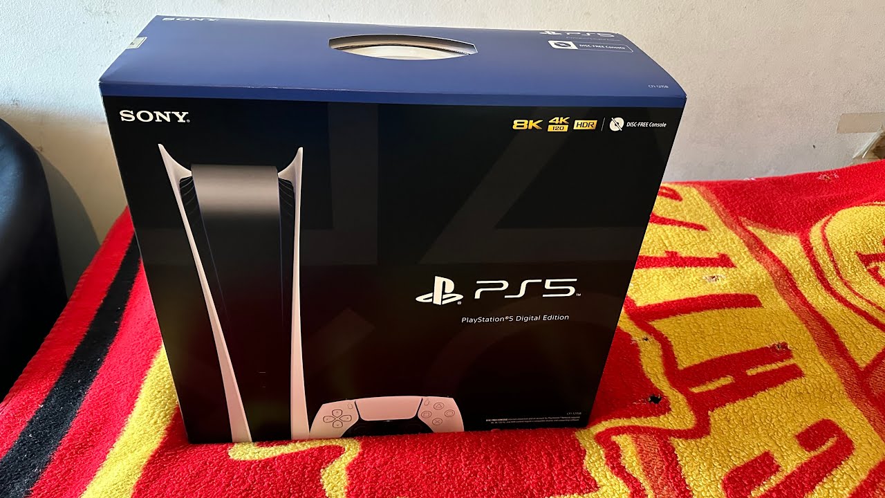 PS5 Digital Edition Unboxing   Sony PlayStation 5 Next Gen Console