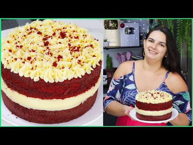 BOLO DECORADO Um bolo simples, com tema masculino. Esse foi o pedido! E a  cliente amou! Sabores da foto: Massa Red Velvet com recheio…