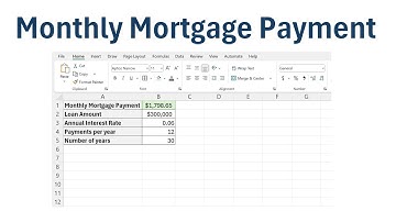 Calculate Monthly Mortgage Payment in Excel (Step-by-Step Example)
