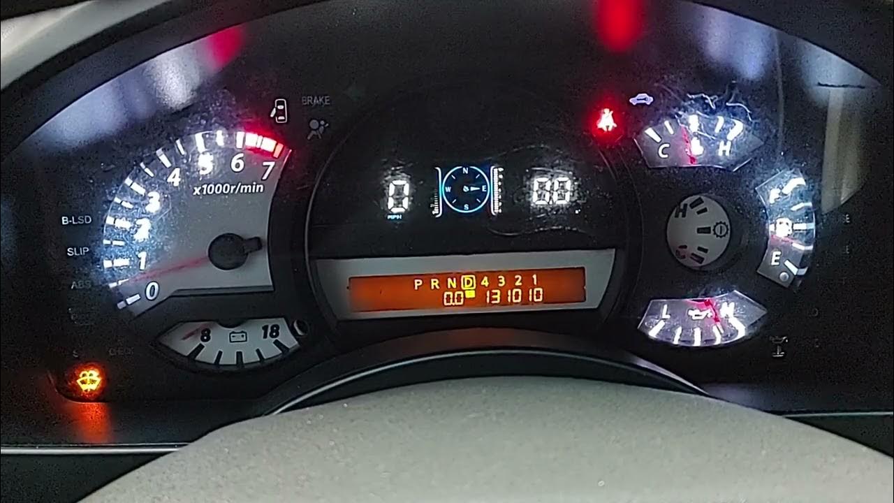 First Gen Nissan Titan Instrument Cluster Modification/Customization to
