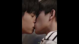 the kiss scene😚❤#myschoolpresident #geminifourth #bl #blseries
