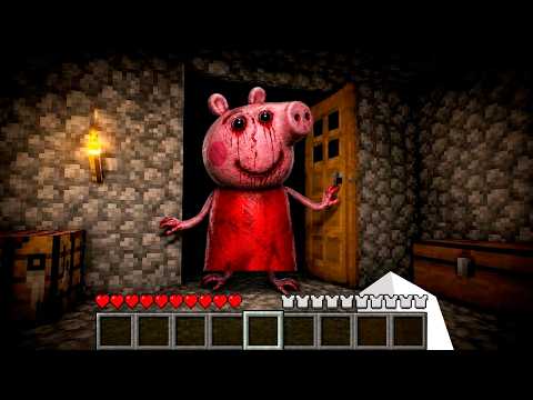 I survived a cursed Peppa Pig in Minecraft