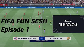 FIFA Fun Sesh Episode 1 | FIFA 22 Seasons #FFS