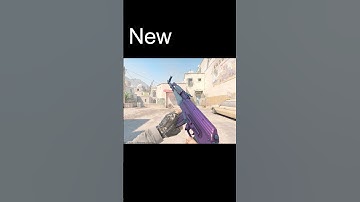 AK 47 new vs old animations CS2