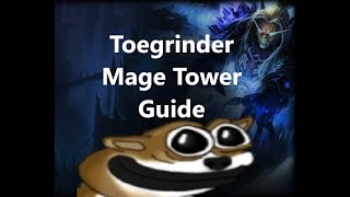 Frost Mage - Mage Tower Guide/Commentary
