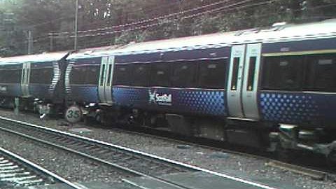 First Scot Rail Class 170 & 334 Princes Street Gardens