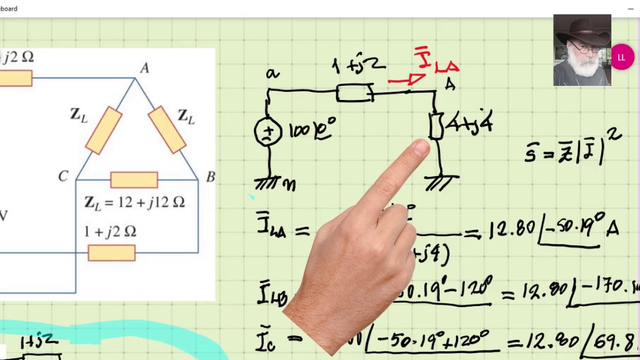 A tutorial/recitation on three phase circuits - YouTube