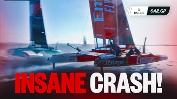 Crash die je gezien moet hebben! De VS komt met volle vaart naar EmiratesGBR 😮