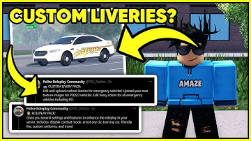 UPLOAD YOUR OWN CUSTOM LIVERIES IN ERLC! *CONFIRMED* (Emergency Response Liberty County)