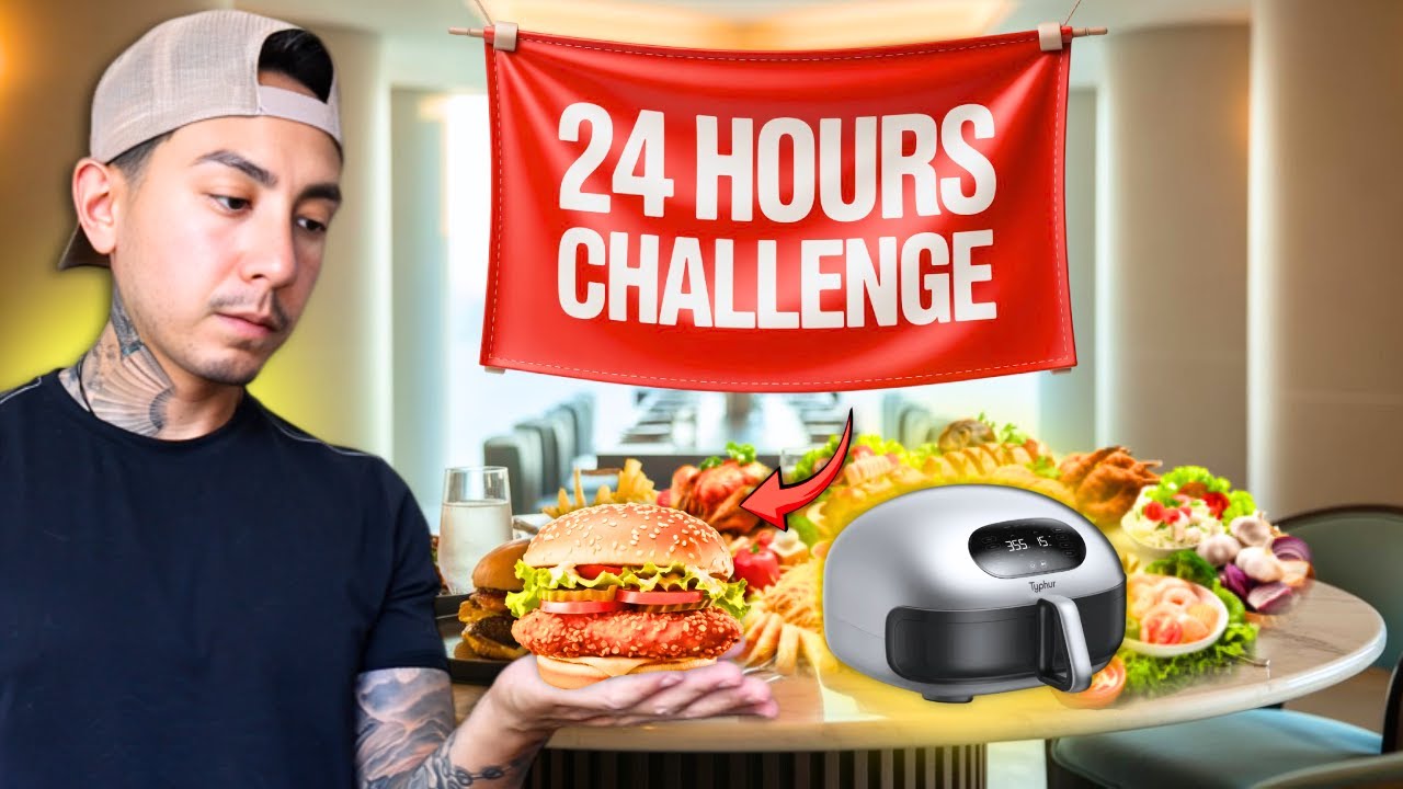 I Made Every Meal in My Air Fryer for 24 Hours (Breakfast, Lunch & Dinner Recipes)