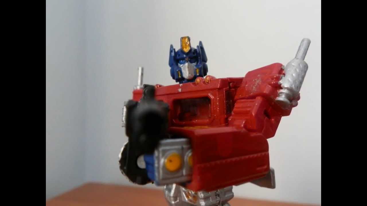 Custom Transformers G1: Optimus Prime (Deluxe) - YouTube