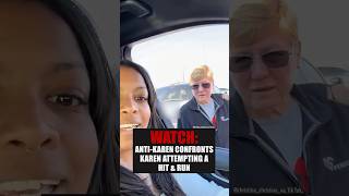 Anti-Karen Holds Woman Fleeing a Hit & Run Responsible, Allegedly