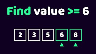 Binary Search To Find A Range of Numbers