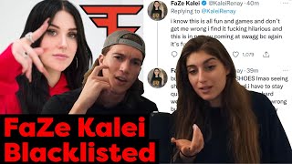FaZe Kalei Blacklisted for Oversexualized Tweets